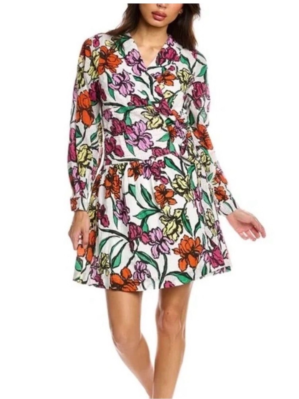 Roller Rabbit Floral Wrap Dress